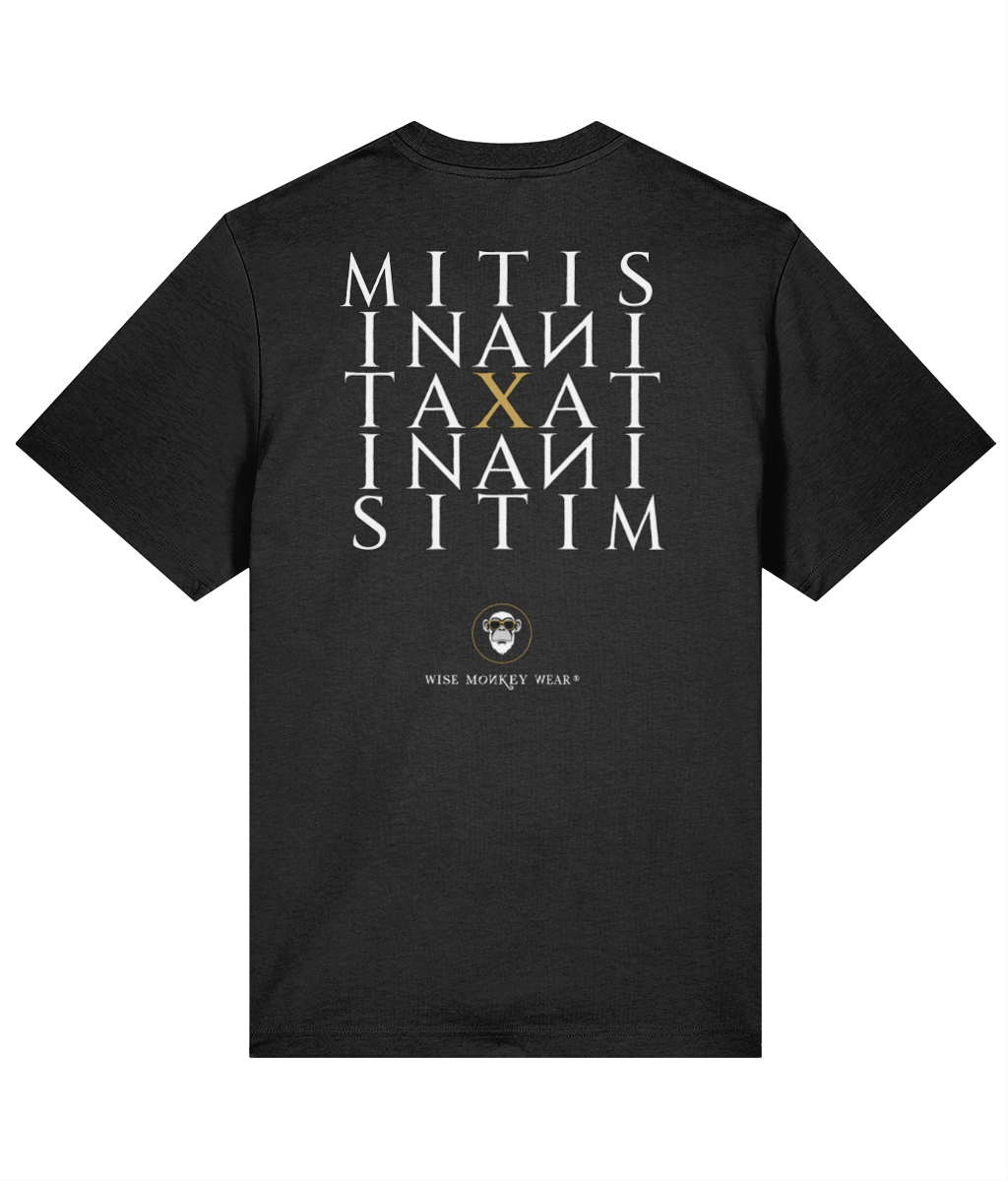 The Still Eye: Latin Word Square Tee